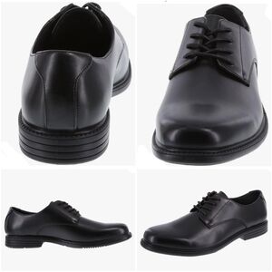 Hunter's BAY Black Mike Oxford Dress Shoes Size 9.5